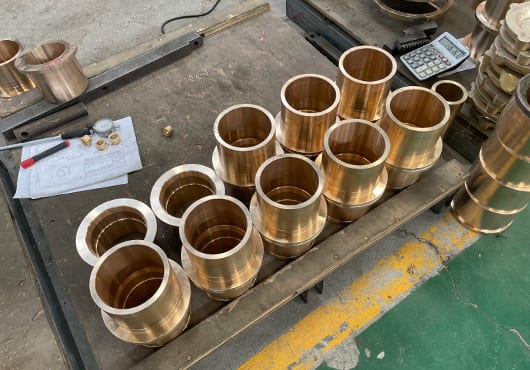 Cylindrical Bronze Bushings for Mining & Heavy Equipment