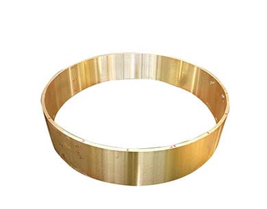 Large Diameter Bronze Bushing for Heavy Equipment