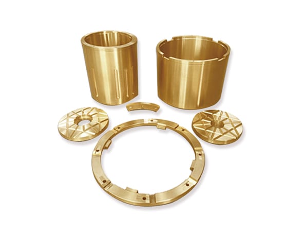 Rotary Crusher Bronze Parts: Bushings, Liners & Plates